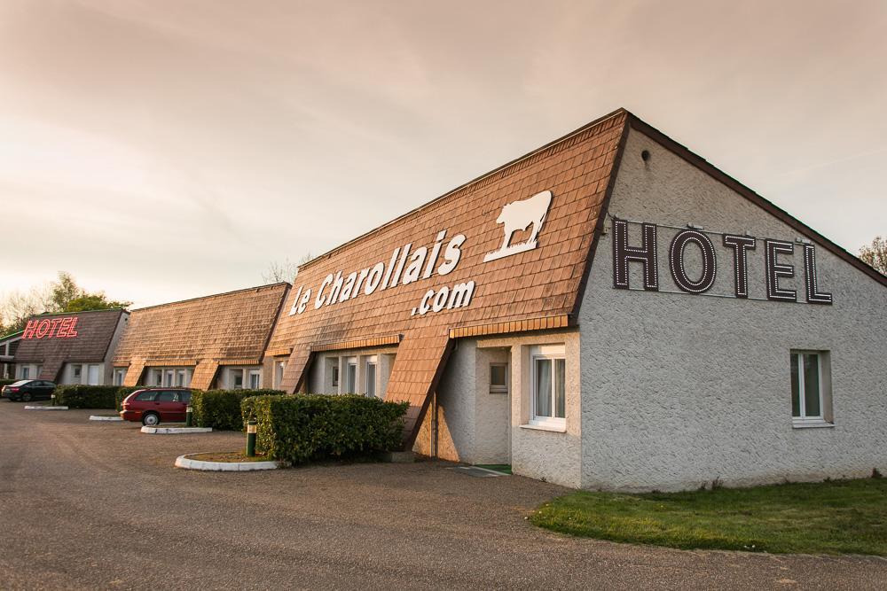 Le Charollais Motel Restaurant Contact-Hotel Vitry-en-Charollais Exterior foto