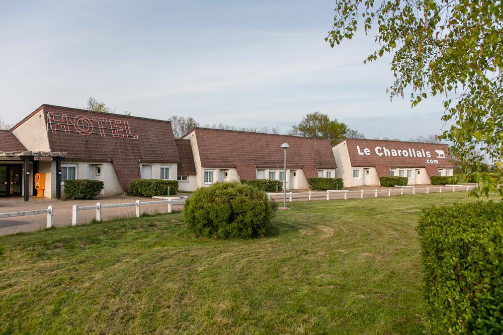 Le Charollais Motel Restaurant Contact-Hotel Vitry-en-Charollais Exterior foto